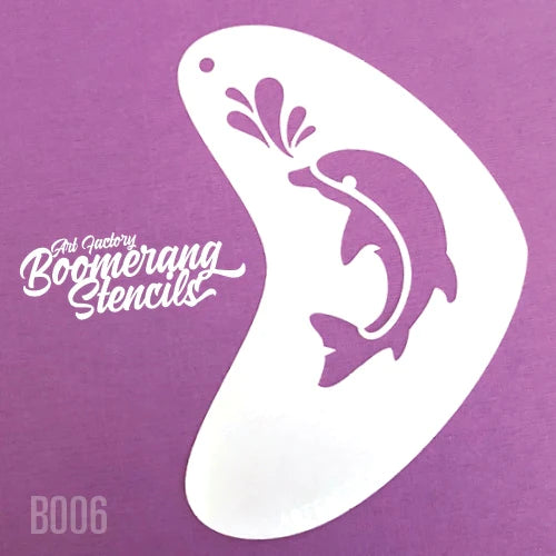Boomerang Stencils B006 DOLPHIN