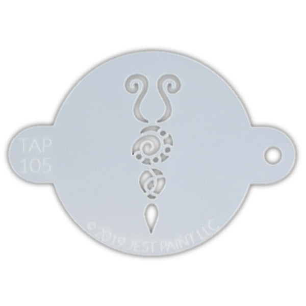 TAP 105 stencil BUTTERFLY BODY