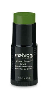 Mehron CreamBlend Stick Makeup GREEN 21gm