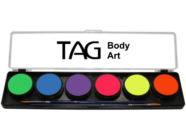 TAG Neon Palette 6 x 10gm