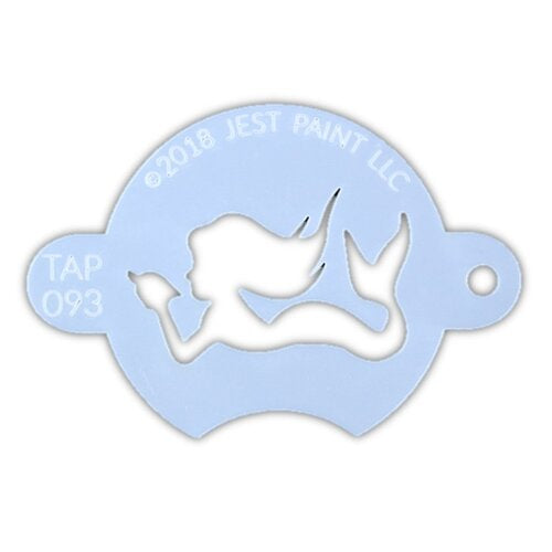 TAP 093 stencil Mermaid with Shell
