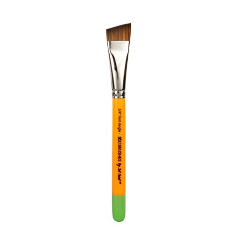 Bolt Face Painting Brush by Jest Paint 3/4 ANGLE