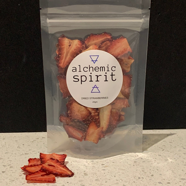 ALCHEMIC SPIRIT Dried Strawberries 20gm