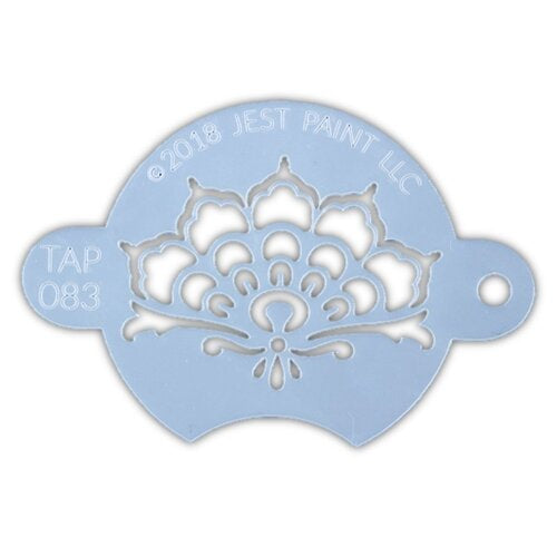 TAP 083 stencil Henna Crown