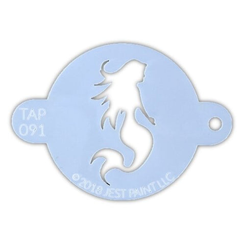 TAP 091 stencil Mystical Mermaid