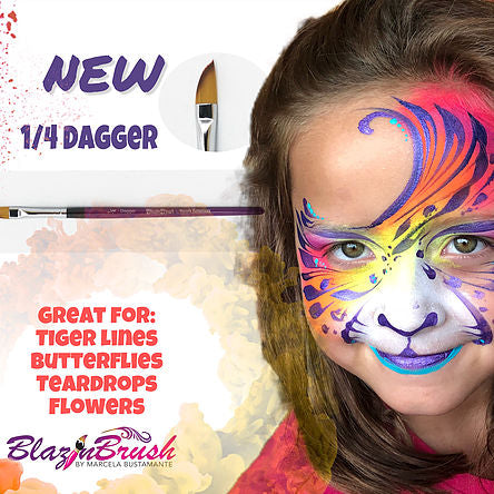 DAGGER 1/4 Blazin Brush by Marcela Bustamante
