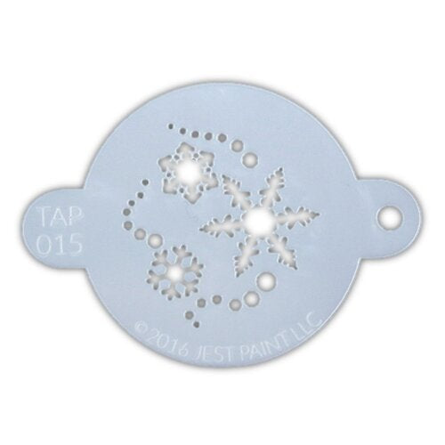 TAP 015 stencil Snowflakes