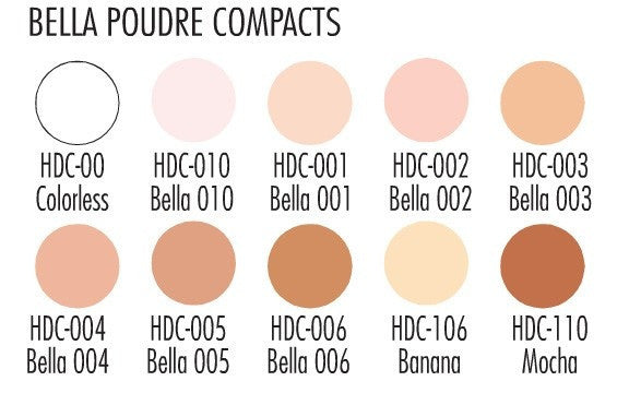 Ben Nye MediaPRO HD BELLA colour 004 poudre compact