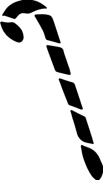 Candy Cane TAG glitter tattoo stencil