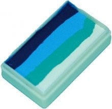 TAG One Stroke face paint in ocean blue, ideal for vibrant body art and creative designs
