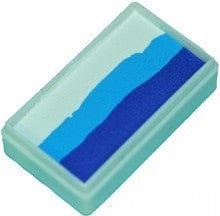 TAG One Stroke face paint in vibrant bluebird color, 30 grams for artistic designs