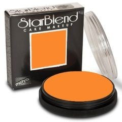 orange starblend cake makeup by mehron 56gm