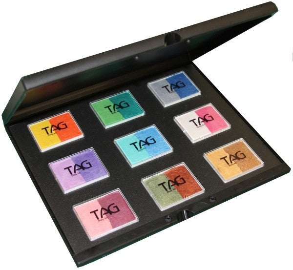 TAG 9 x 2 Colour Cakes Pearl Palette