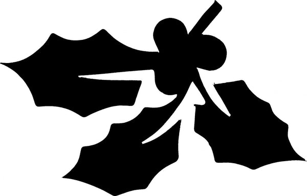 Holly TAG glitter tattoo stencil