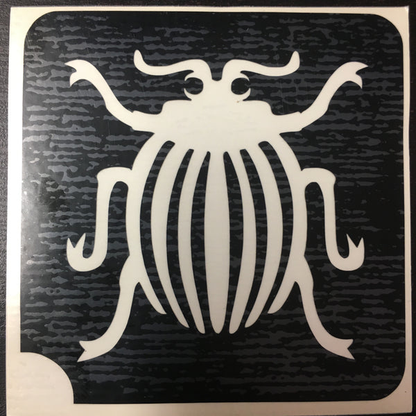 BEETLE Ybody glitter tattoo stencil