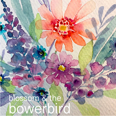 4th Oct 🌸 Beginners Watercolour Floral Workshop 1.30pm-4.30pm