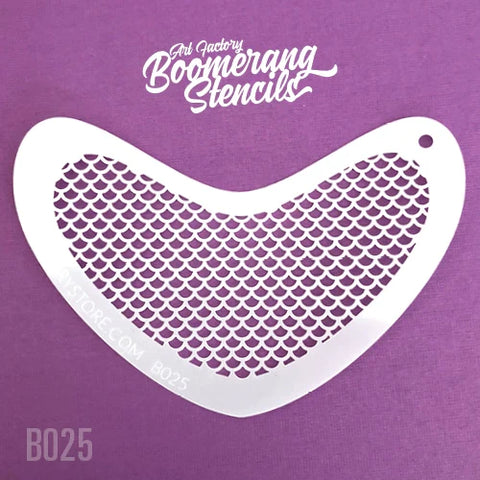 Boomerang Stencils B025 SMALL SCALES
