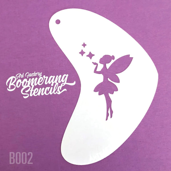 Boomerang Stencils B002 PIXIE KISS