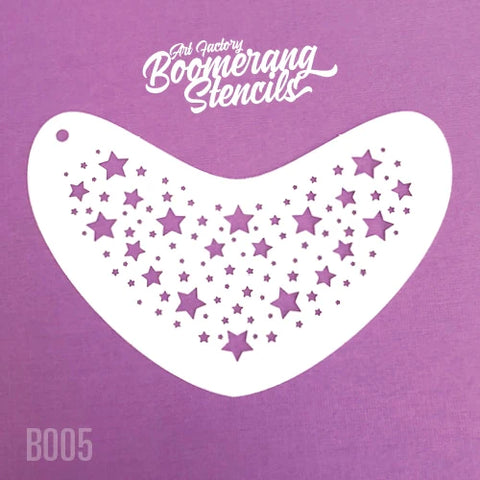 Boomerang Stencils B005 STAR TWINKLE