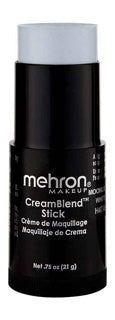 Mehron CreamBlend Stick Makeup MOONLIGHT WHITE 21gm