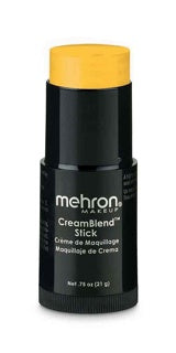 Mehron CreamBlend Stick Makeup YELLOW 21gm