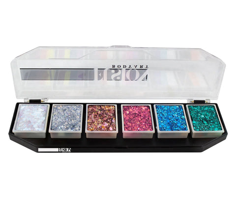 Fusion Body Art GALA SPARKLES Glitter Cream Palette