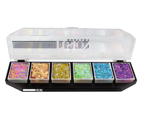 Fusion Body Art FIESTA SPARKLES Glitter Cream Palette