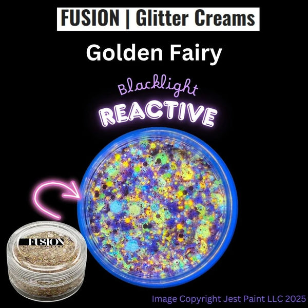 Fusion Body Art GOLDEN FAIRY Glitter Cream 10gm