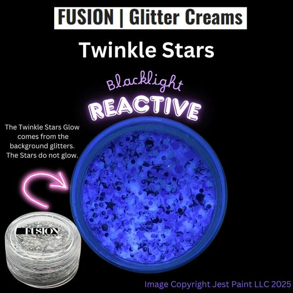 Fusion Body Art TWINKLE STARS Glitter Cream 10gm