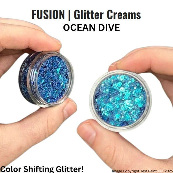 Fusion Body Art OCEAN DIVE Glitter Cream 10gm