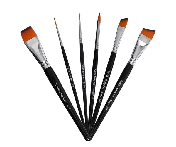 Fusion Body Art 6 BRUSH PACK