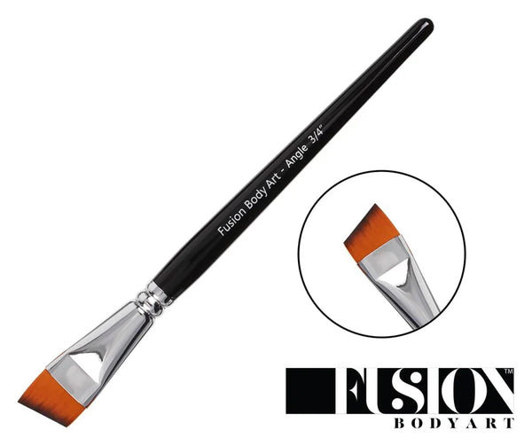 Fusion Body Art ANGLE 3/4 inch brush
