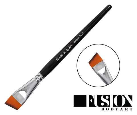 Fusion Body Art ANGLE 3/4 inch brush