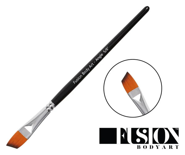 Fusion Body Art ANGLE 5/8 inch long brush