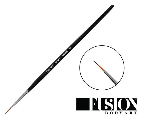 Fusion Body Art FINE LINER ROUND 2/ 0 brush