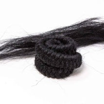 Mehron BLACK Crepe Hair 30cm