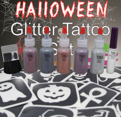 TAG glitter tattoo HALLOWEEN kit