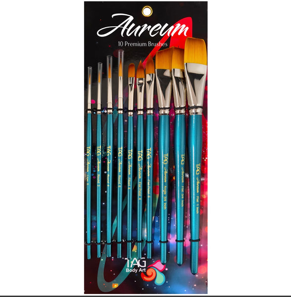 TAG AUREUM 10 Brush Set