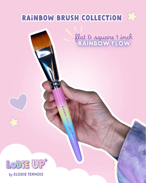 Lodie Up RAINBOW FLOW BRUSH 1 INCH