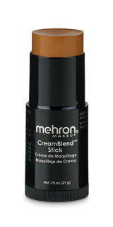 Mehron CreamBlend Stick Makeup DARK 0 21gm