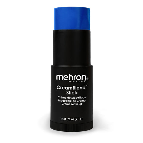 Mehron CreamBlend Stick Makeup BLUE 21gm