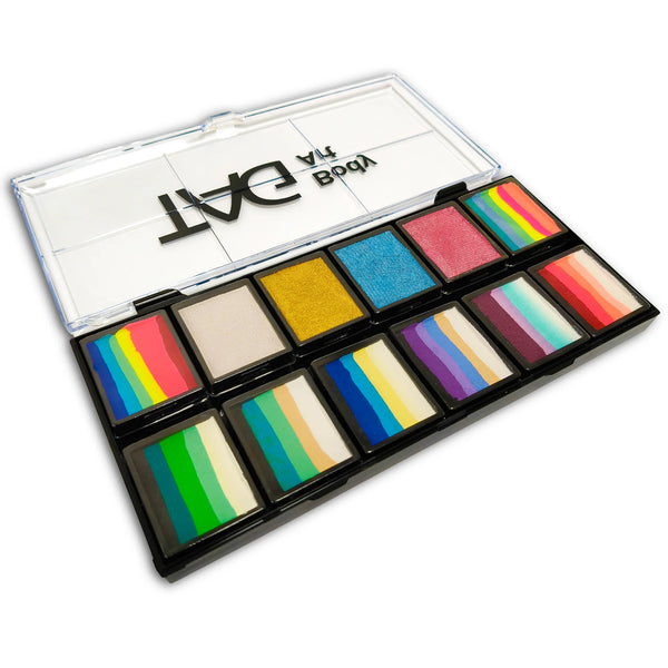 RAINBOW FAIRY GARDEN PALETTE Tag Body Art 12 x 10gm