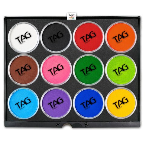 12 x 32gm Tag palette REGULAR colours