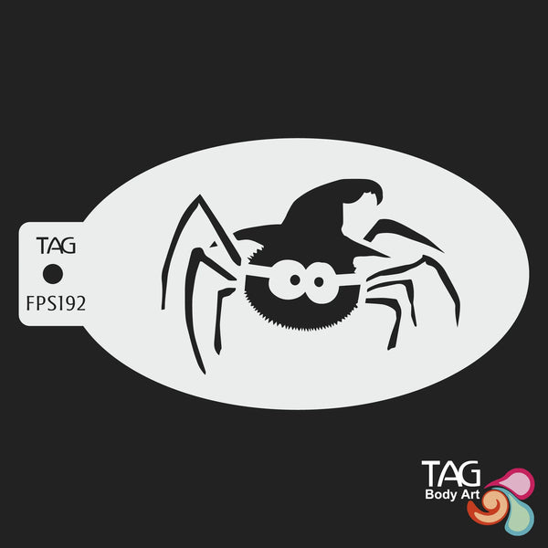 SPOOKY SPIDER Face Paint Stencil TAG Body Art