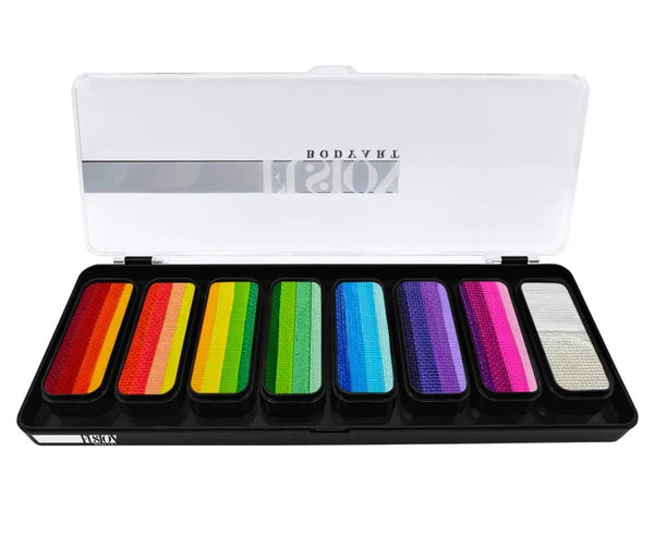 Fusion Thin Strokes | RAINBOW RUSH Face Paint Palette
