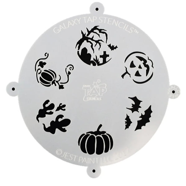 TAP GALAXY Face Painting Stencil | HALLOWEEN