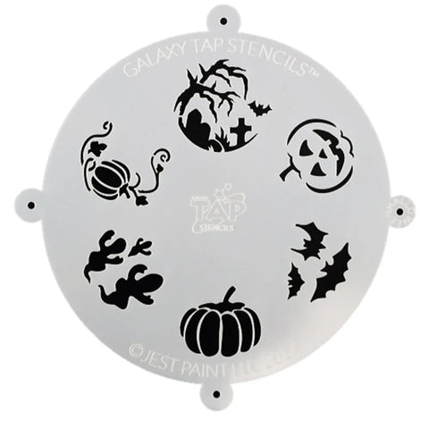 TAP GALAXY Face Painting Stencil | HALLOWEEN