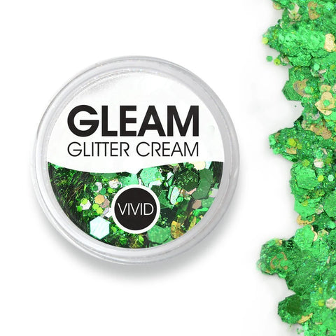 VIVID Glitter | “EVERGREEN” Gleam Chunky Glitter Cream 7.5g Jar