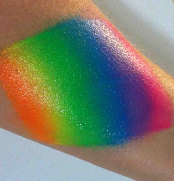 TAG NEON RAINBOW 50gm split cake