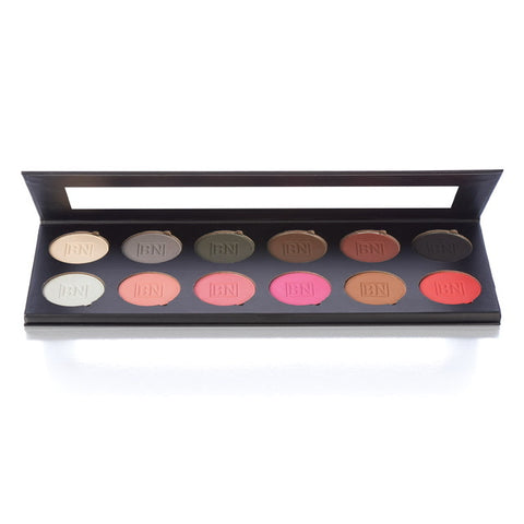 Ben NYE MASTER DESIGNER 12 X colours Palette Eye Shadow and Rouge Palette 42gm